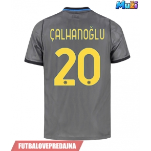 Lacne Muži Futbalové dres Inter Milan Hakan Calhanoglu #20 2026-27 Krátky Rukáv - Tretina